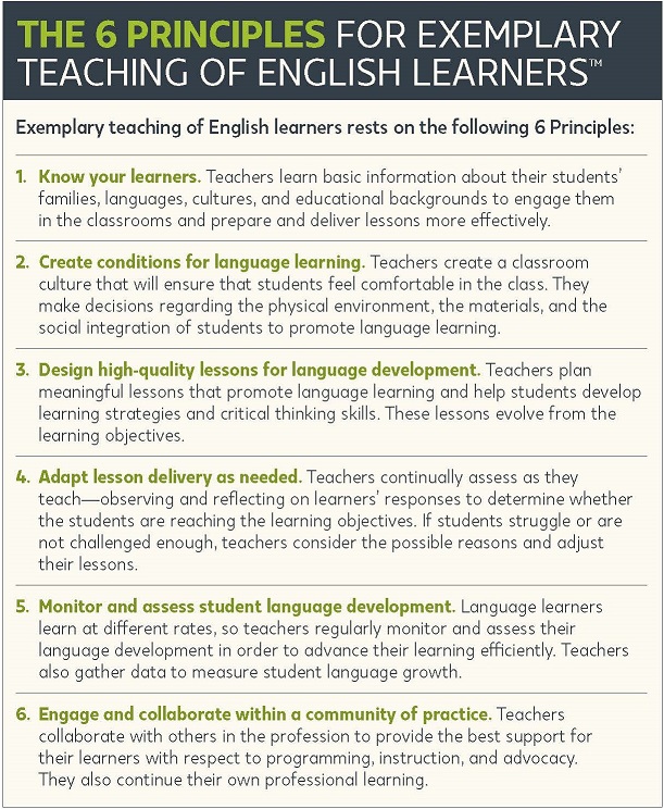The 6 Principles: Young Learners in a Multilingual World - Online